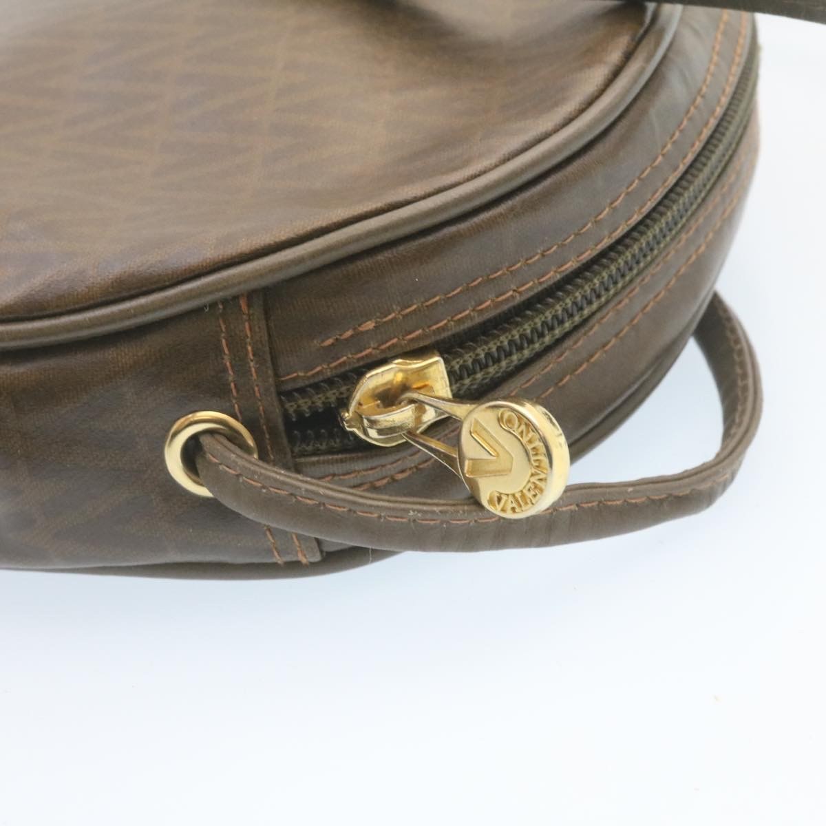 Valentino Garavani Sling bag Leather, BROWN, LEATHER, Shoulder bag
