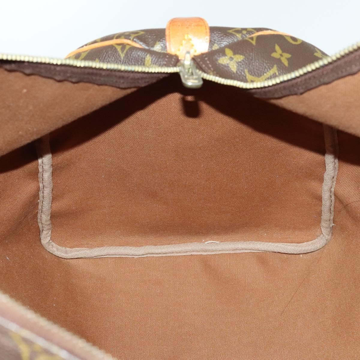 Louis Vuitton Keepall Bag Monogram Canvas, BROWN, CANVAS, Travel bag