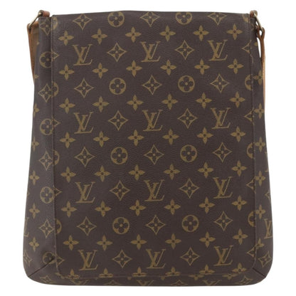 Louis Vuitton Musette Salsa Handbag Monogram Canvas, BROWN, CANVAS, Shoulder bag