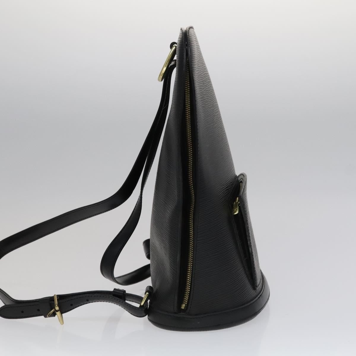 Louis Vuitton Gobelins Backpack Epi Leather, Black, Leather, Backpack