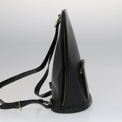 Louis Vuitton Gobelins Backpack Epi Leather, Black, Leather, Backpack