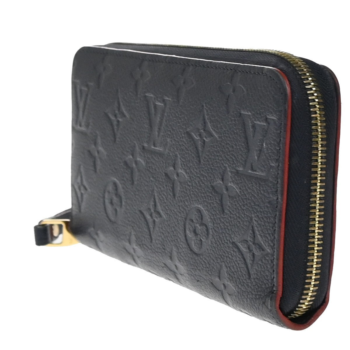 Louis Vuitton Portefeuille zippy Monogramme Empreinte Monogramme Empreinte, NAVY, LEATHER, Wallets