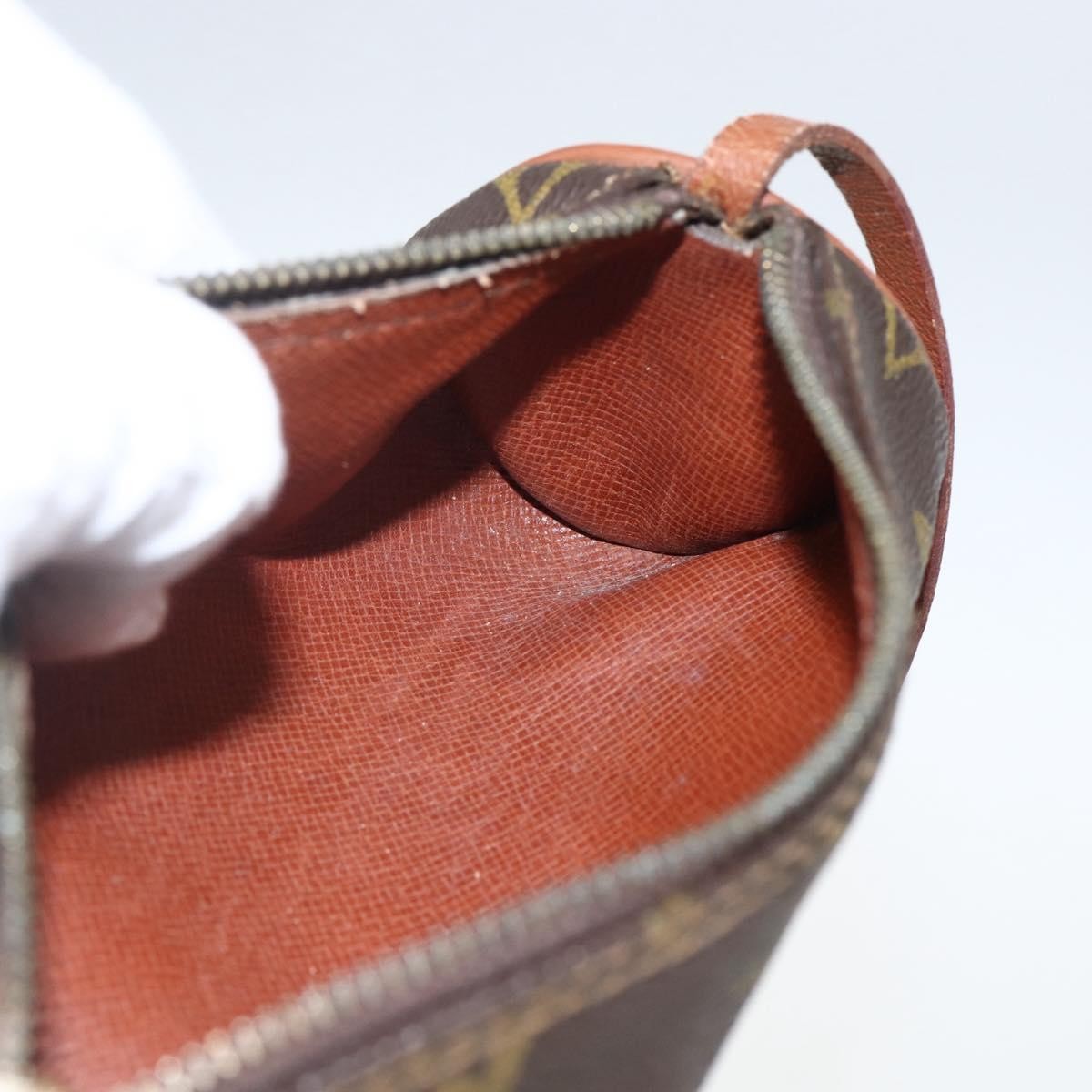 Louis Vuitton Papillon Pochette Monogram Canvas, BROWN, CANVAS, Clutche & pouche