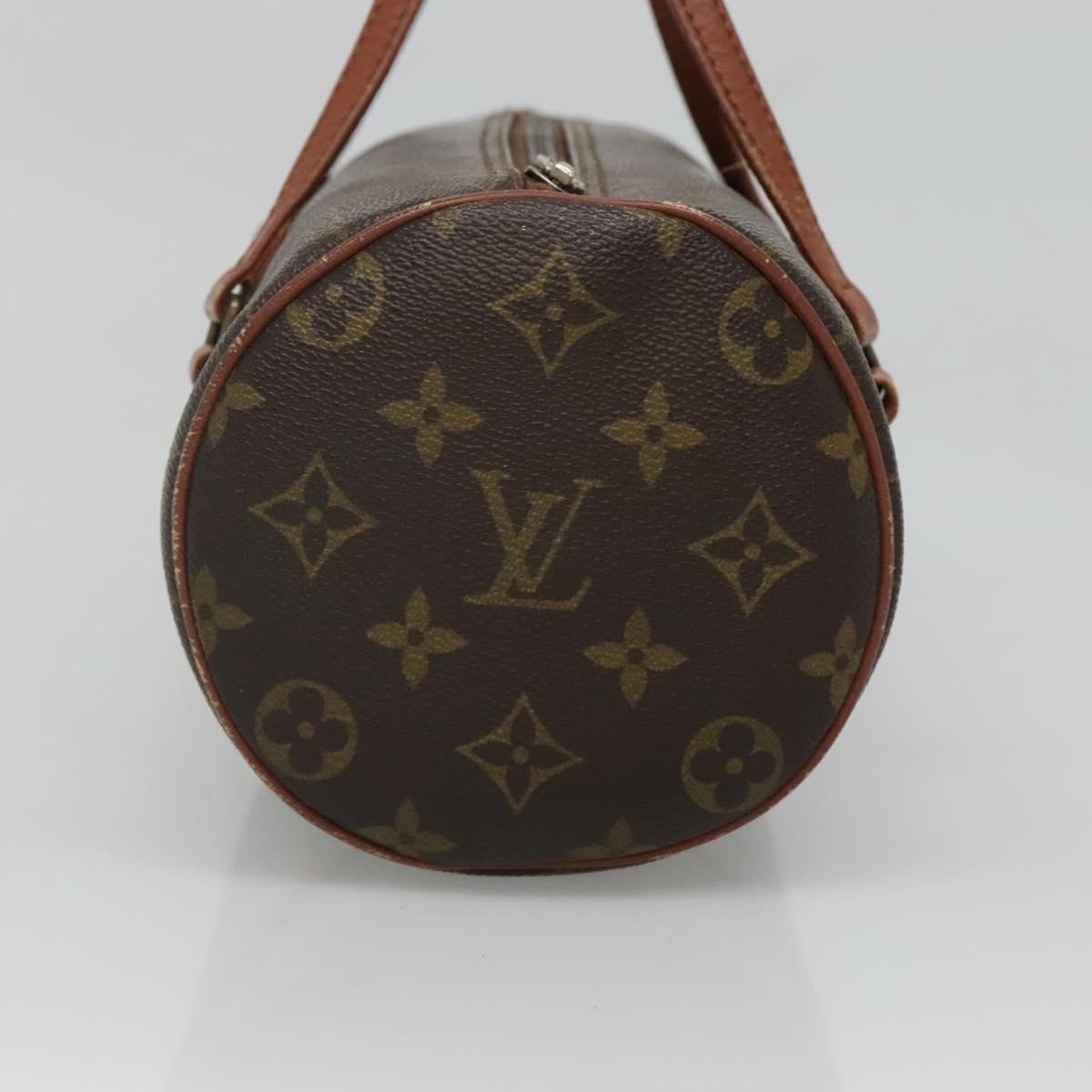 Louis Vuitton Papillon Handbag Monogram Canvas, BROWN, CANVAS, Handbag
