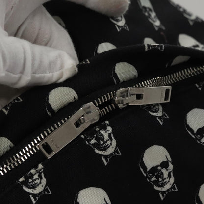 Saint Laurent City Backpack Canvas, BLACK, CANVAS, Backpack