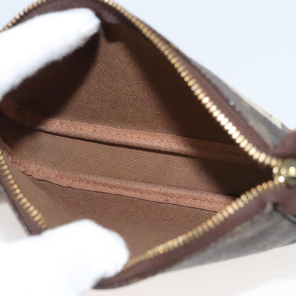 Louis Vuitton Pochette Accessoires Monogram Canvas, BROWN, CANVAS, Clutche & pouche