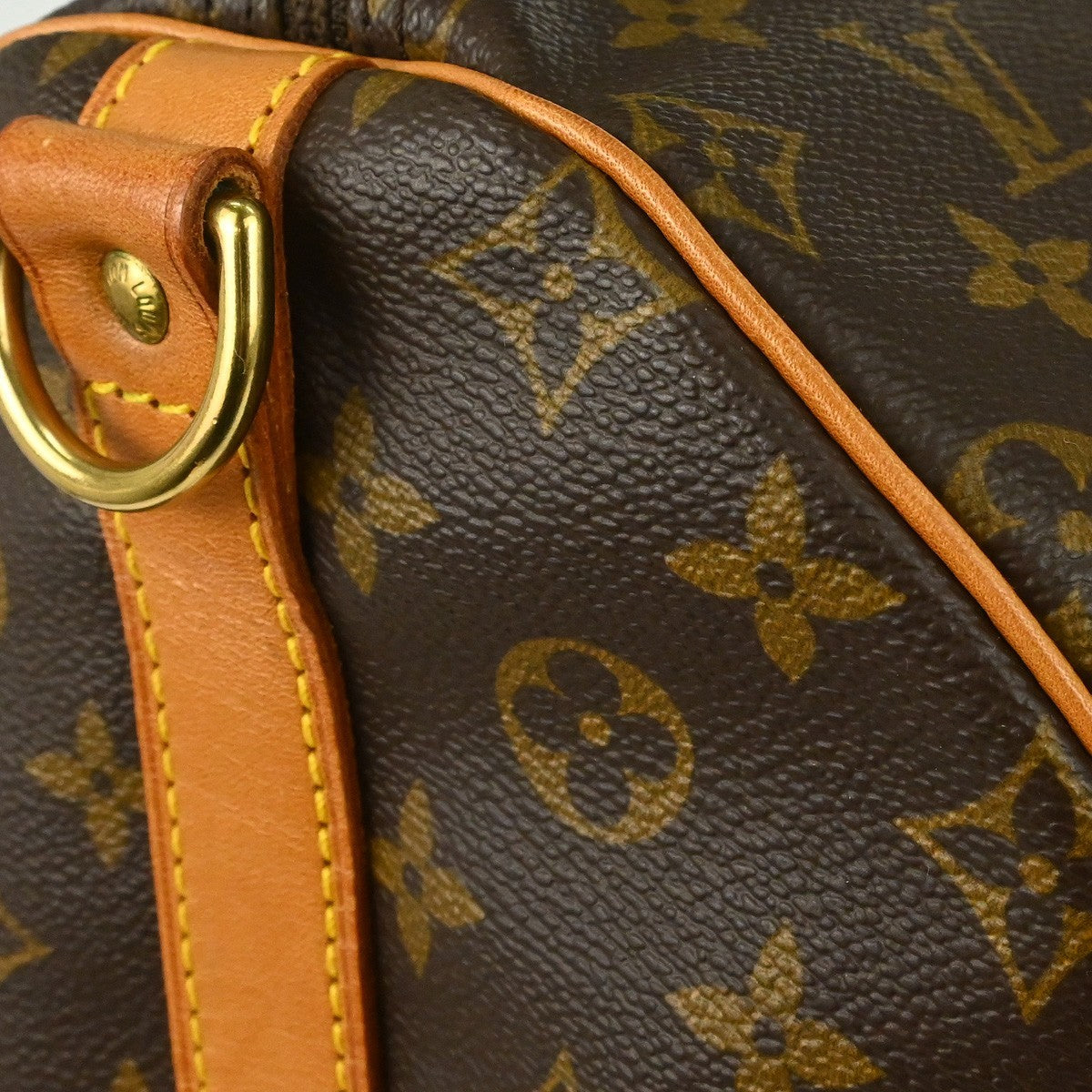 Louis Vuitton Keepall Bandouliere Bag Monogram Canvas, Brown, Canvas, Travel Bag