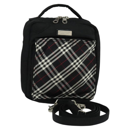 Burberry Nova check Black Label Nylon, Black, Nylon, Shoulder Bag