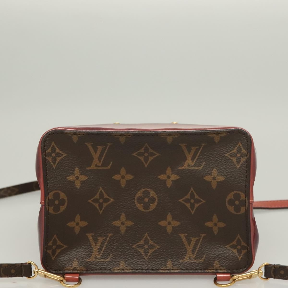 Louis Vuitton Hot Springs Backpack Vernis with Monogram Canvas, PINK, PATENT_LEATHER, Backpack