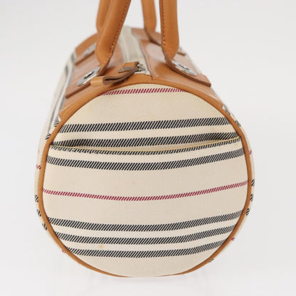 Burberry Vintage Handbag Canvas, BEIGE, CANVAS, Handbag