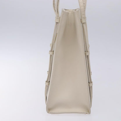 MCM Vintage Shoulder Bag Leather, WHITE, LEATHER, Shoulder bag