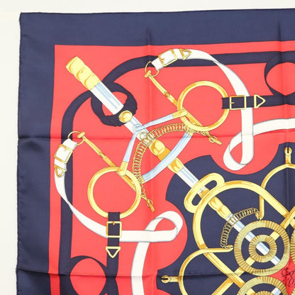 Hermes Carré 90 Silk multicolor, NAVY, SILK, Scarve & shawl