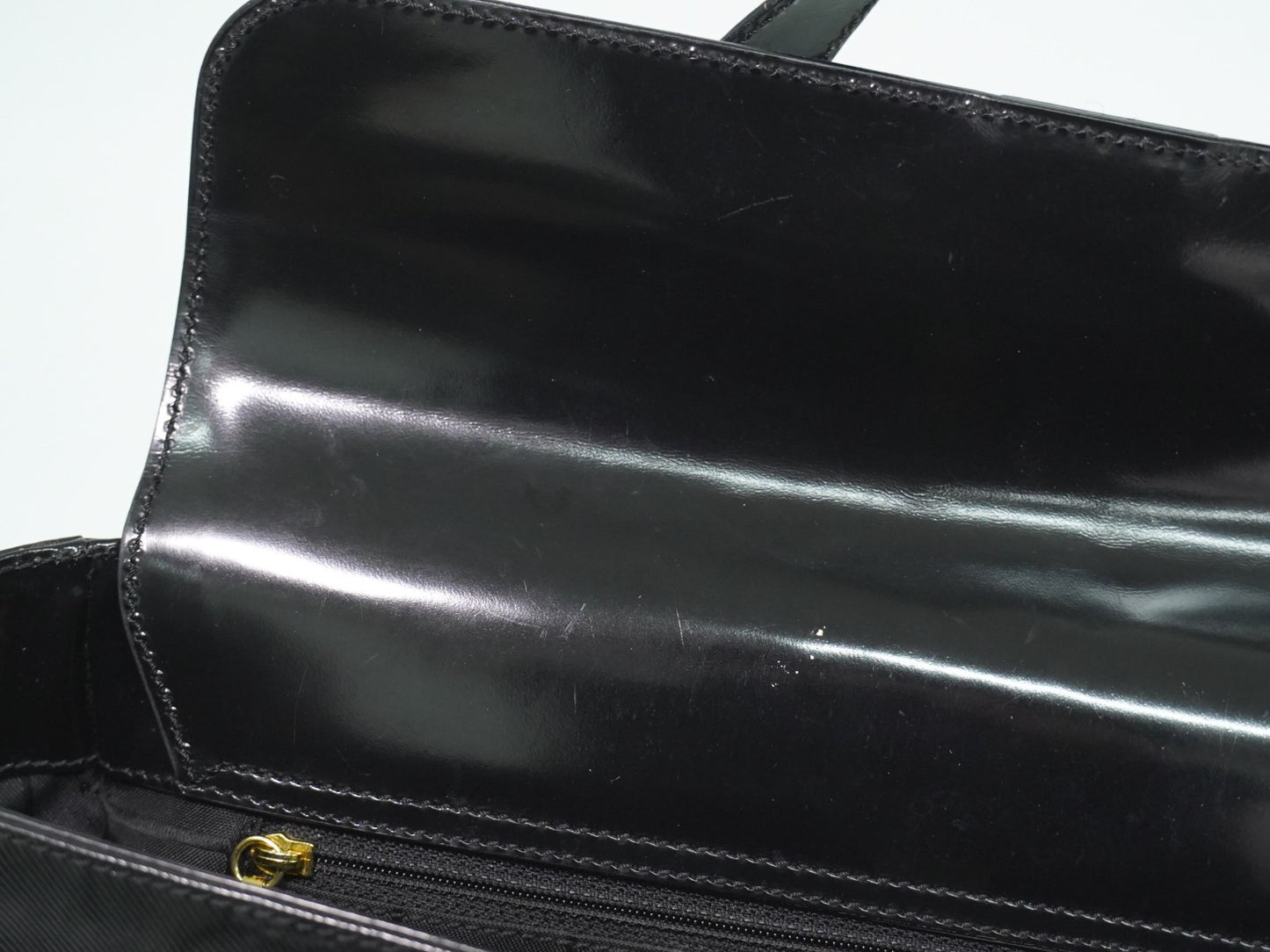 Celine Tote bag Leather, BLACK, PATENT_LEATHER, Tote bag