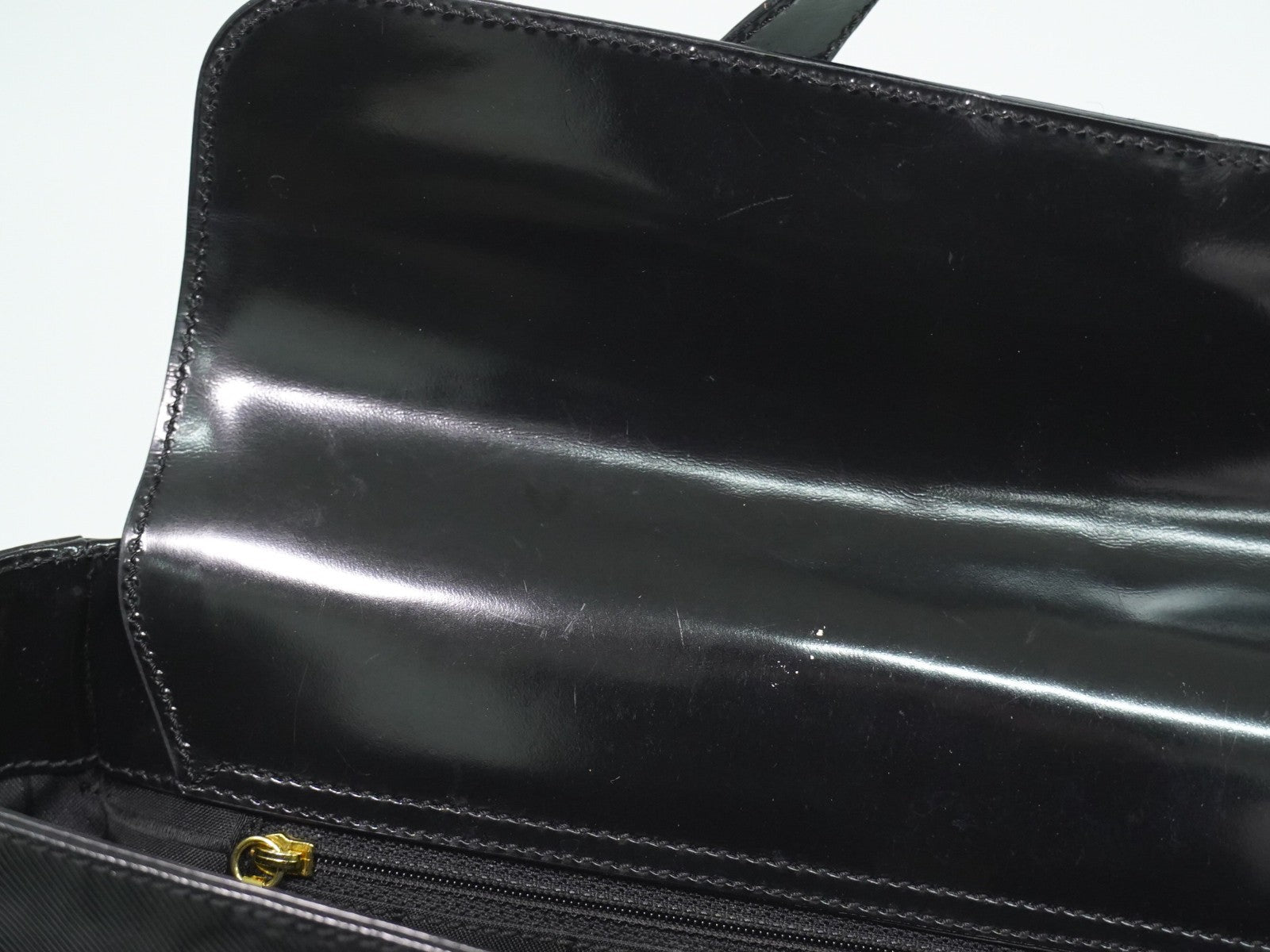 Celine Tote bag Leather, BLACK, PATENT_LEATHER, Tote bag