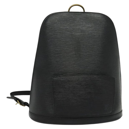 Louis Vuitton Gobelins Backpack Epi Leather, BLACK, LEATHER, Backpack