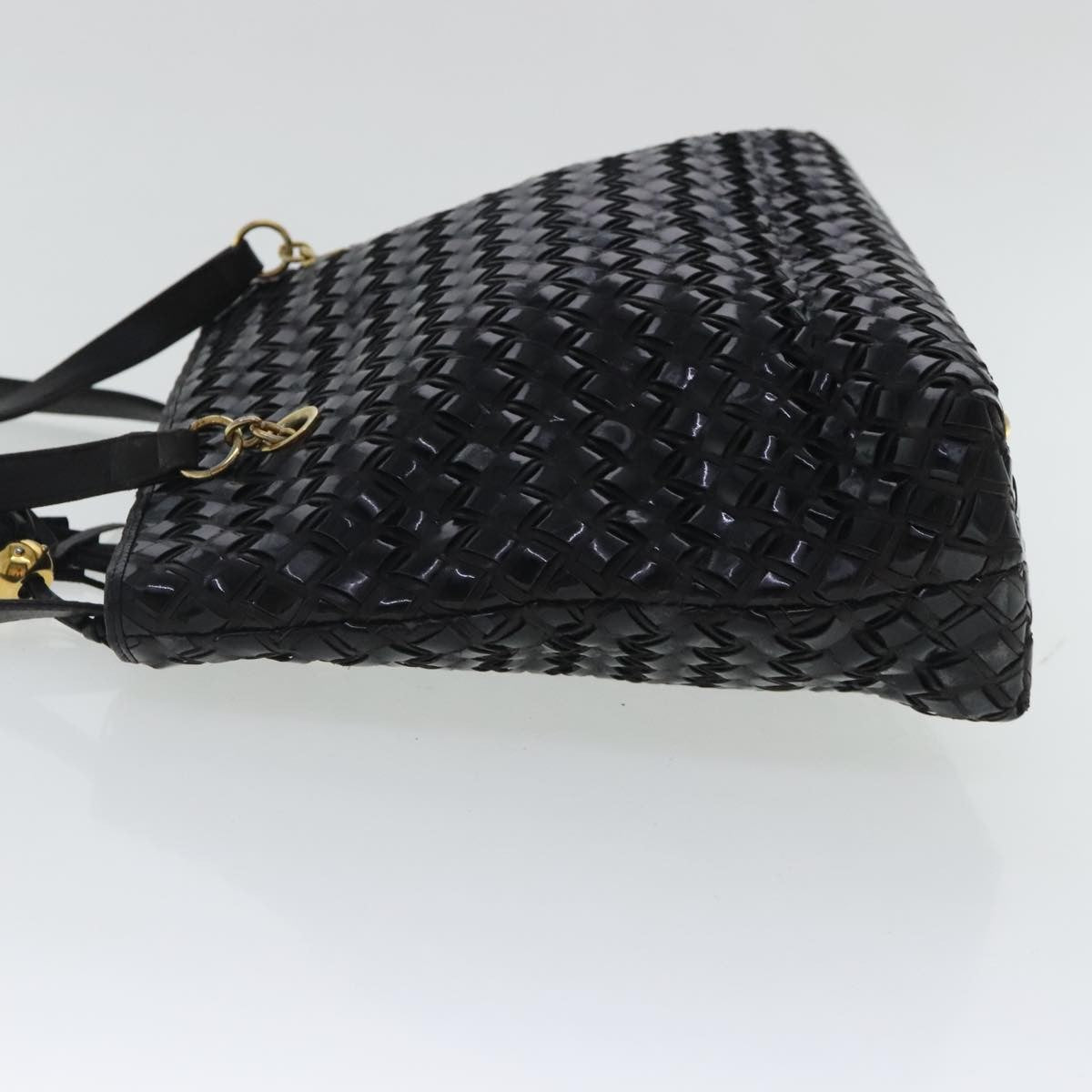 Bally Vintage Shoulder Bag Patent leather, BLACK, PATENT_LEATHER, Shoulder bag