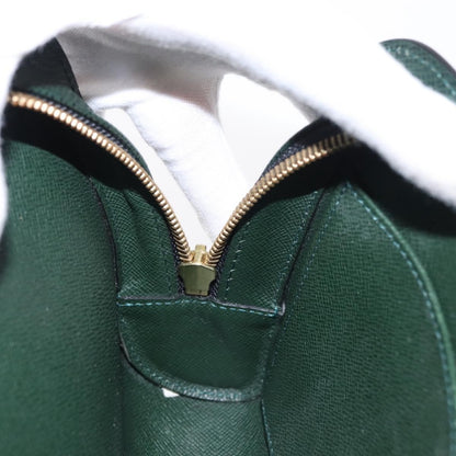 Louis Vuitton Pochette Baikal Clutch Taiga Leather, GREEN, LEATHER, Clutche & pouche