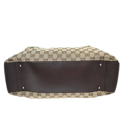 Gucci Vintage tote GG Canvas, BROWN, CANVAS, Tote bag
