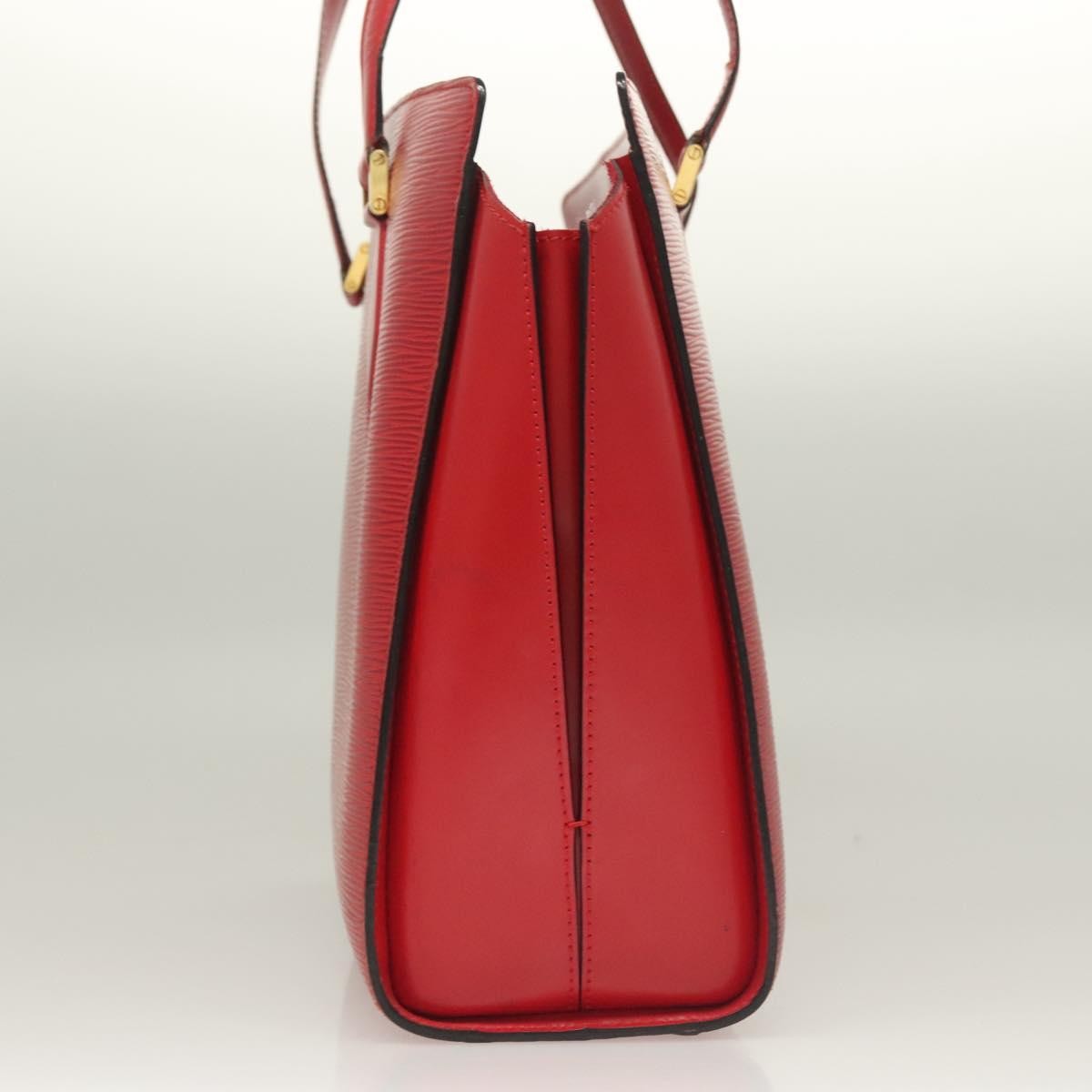 Louis Vuitton Sac Plat NM Bag Epi Leather, RED, LEATHER, Handbag