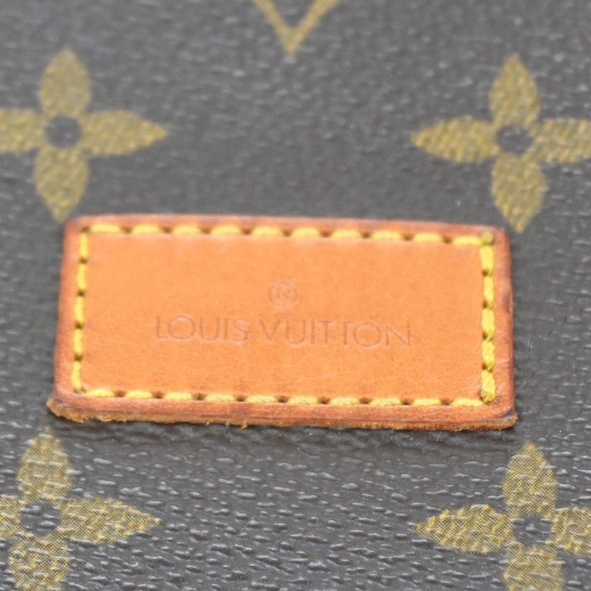 Louis Vuitton Saumur Handbag Monogram Canvas, Brown, Canvas, Shoulder Bag