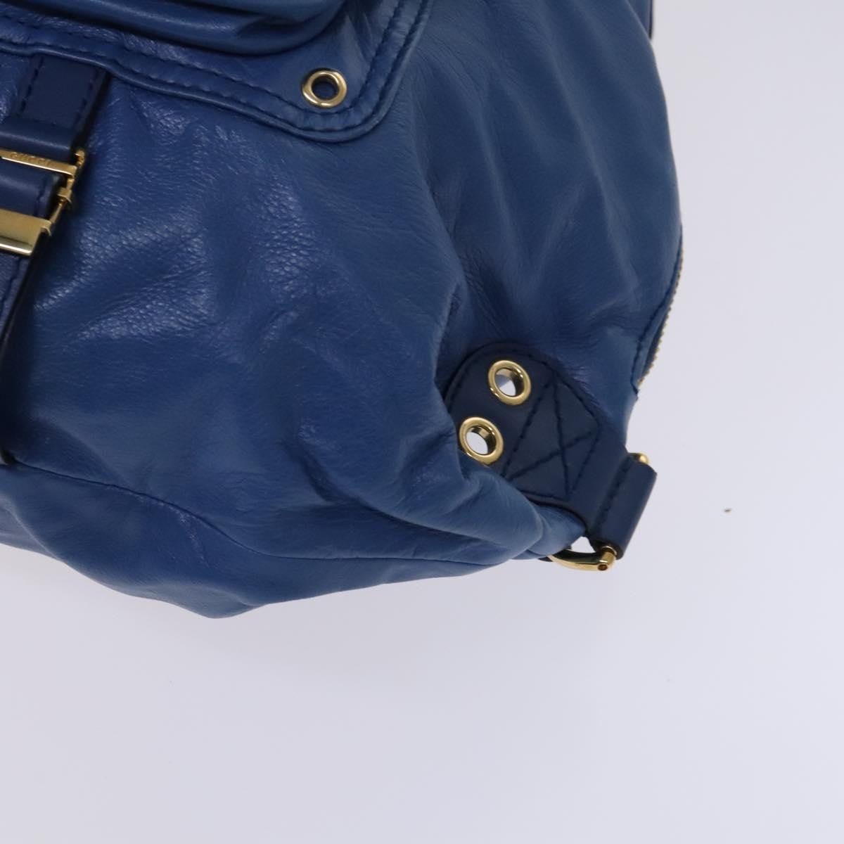 Gucci Darwin Convertible Backpack Leather, BLUE, LEATHER, Backpack