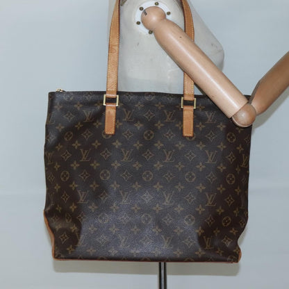 Louis Vuitton Cabas Piano Monogram Canvas, BROWN, CANVAS, Tote bag