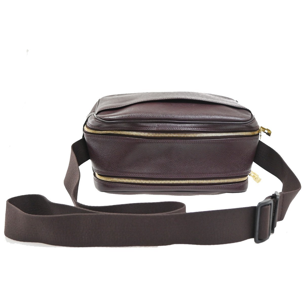Louis Vuitton Reporter Bag Taiga Leather, Brown, Leather, Shoulder Bag