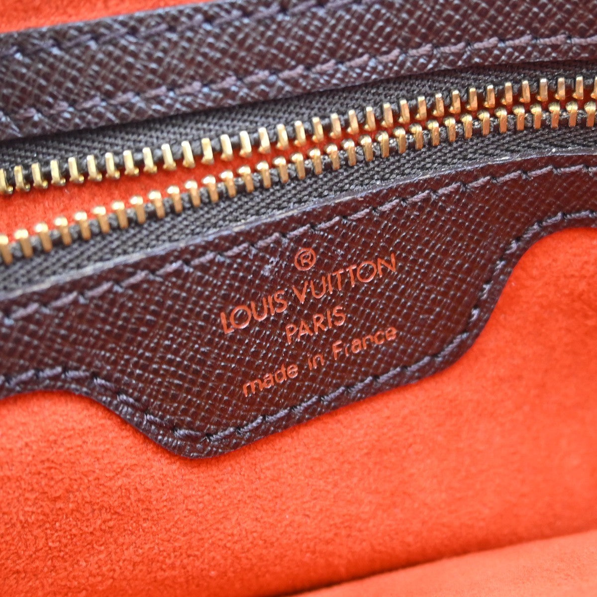 Louis Vuitton Marais Bucket Bag Damier, Brown, Canvas, Tote Bag