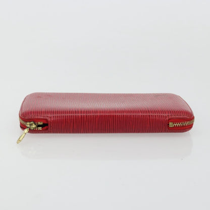 Louis Vuitton Geode Organizer Wallet Epi Leather, Red, Leather, Wallet