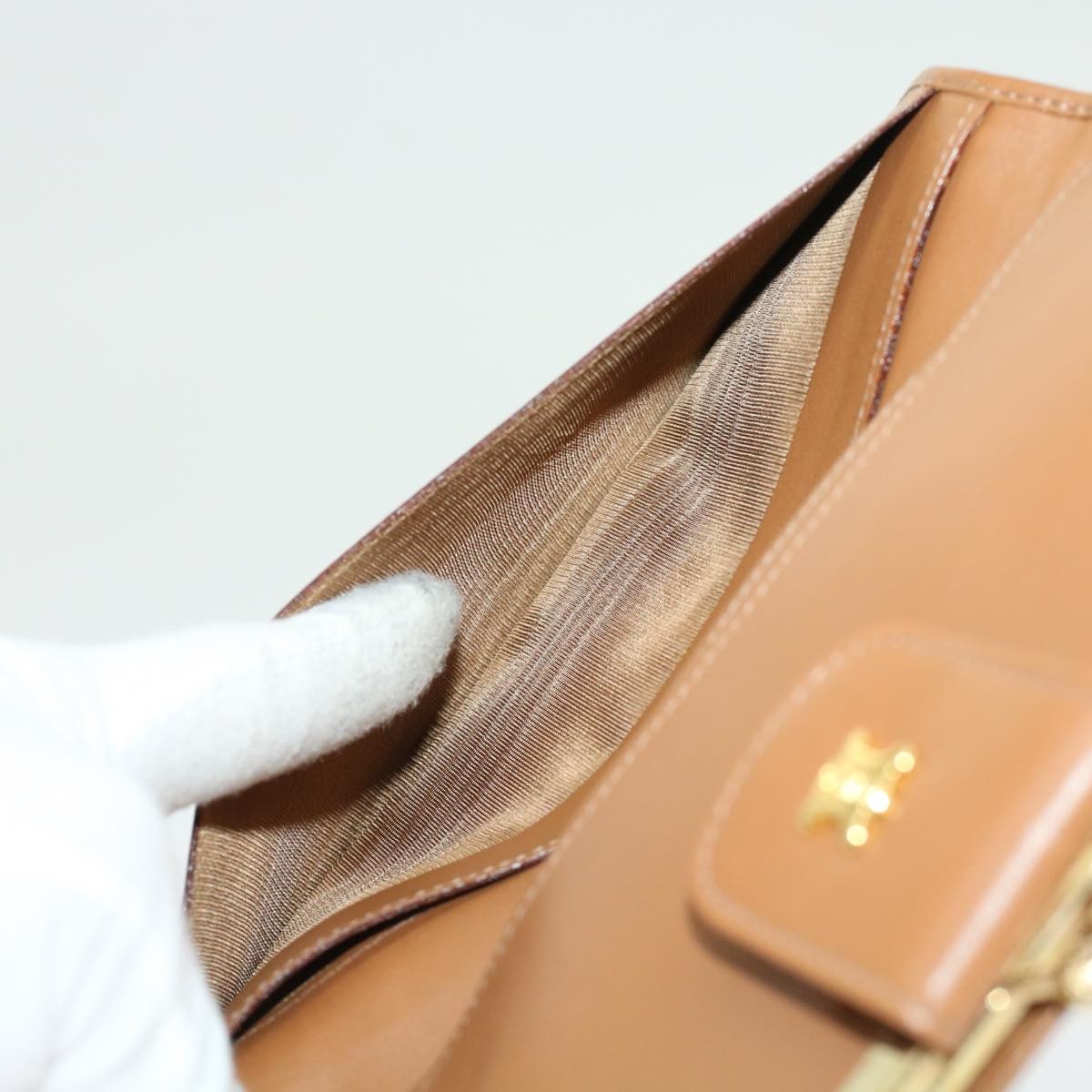 Celine Macadam Wallet Medium, BEIGE, CANVAS, Wallets