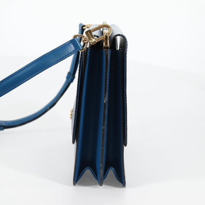 Louis Vuitton Grenelle Shoulder Bag Epi Leather, BLUE, LEATHER, Shoulder bag