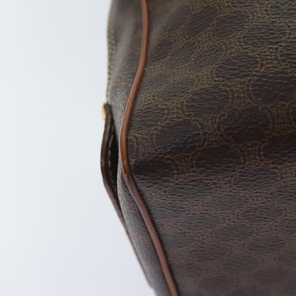 Celine Macadam Pochette Clutch, BROWN, CANVAS, Clutche & pouche