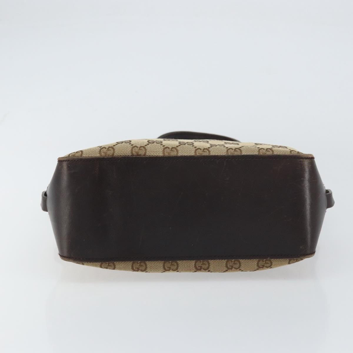 Gucci Belted Bucket Tote GG Canvas with Leather, BEIGE, CANVAS, Tote bag