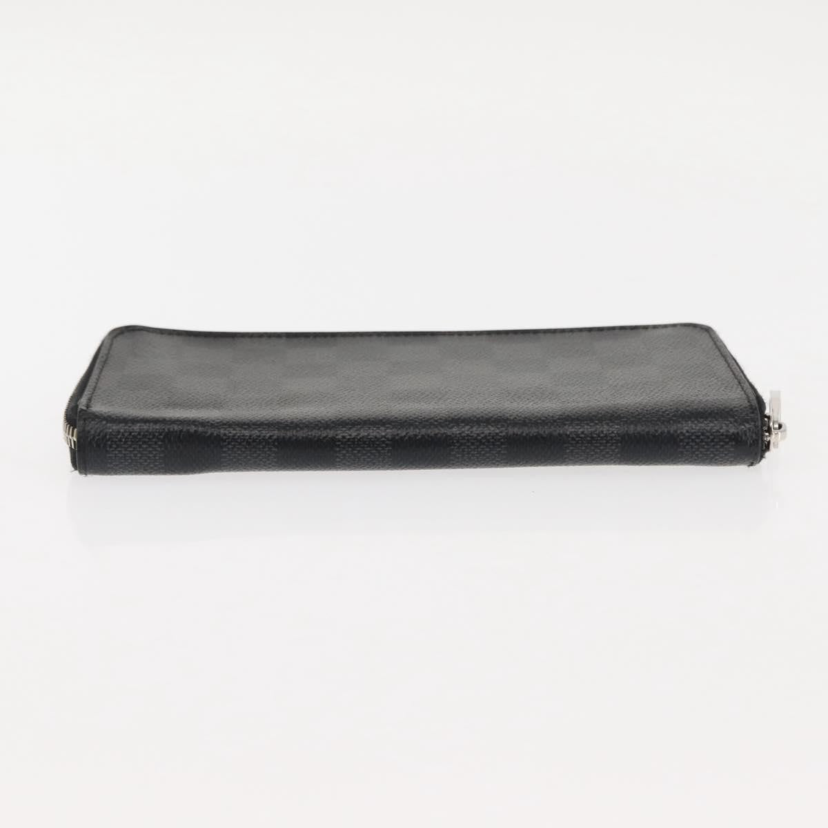Louis Vuitton Zippy wallet vertical Damier Graphite, GRAY, CANVAS, Wallets