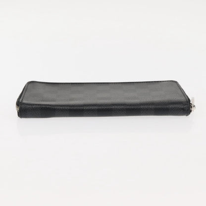 Louis Vuitton Zippy wallet vertical Damier Graphite, GRAY, CANVAS, Wallets