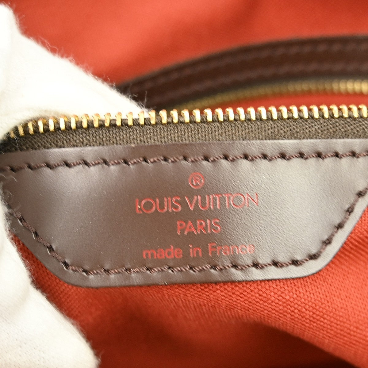 Louis Vuitton Chelsea Handbag Damier, Brown, Canvas, Tote Bag
