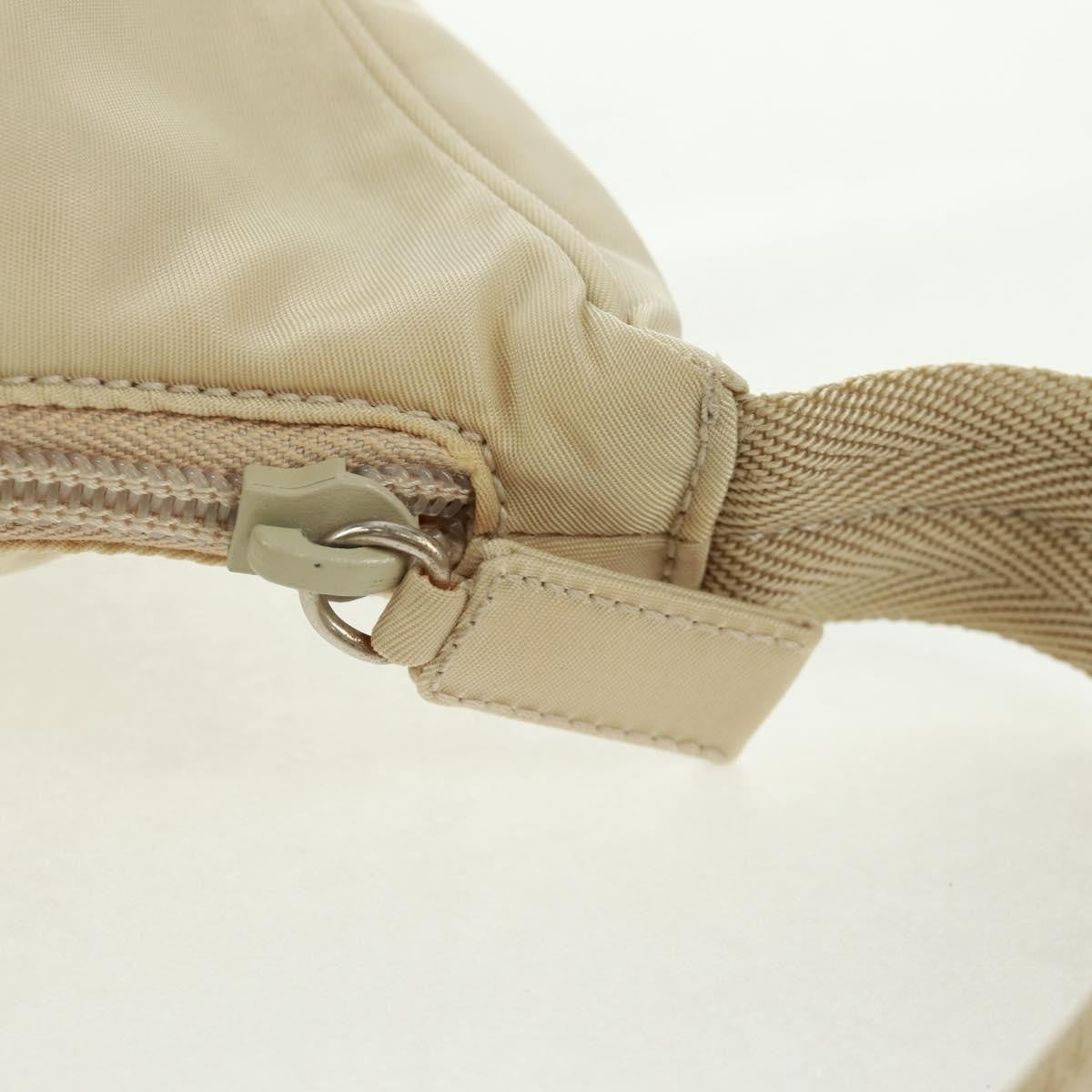 Prada Hobo Tessuto, BEIGE, NYLON, Handbag