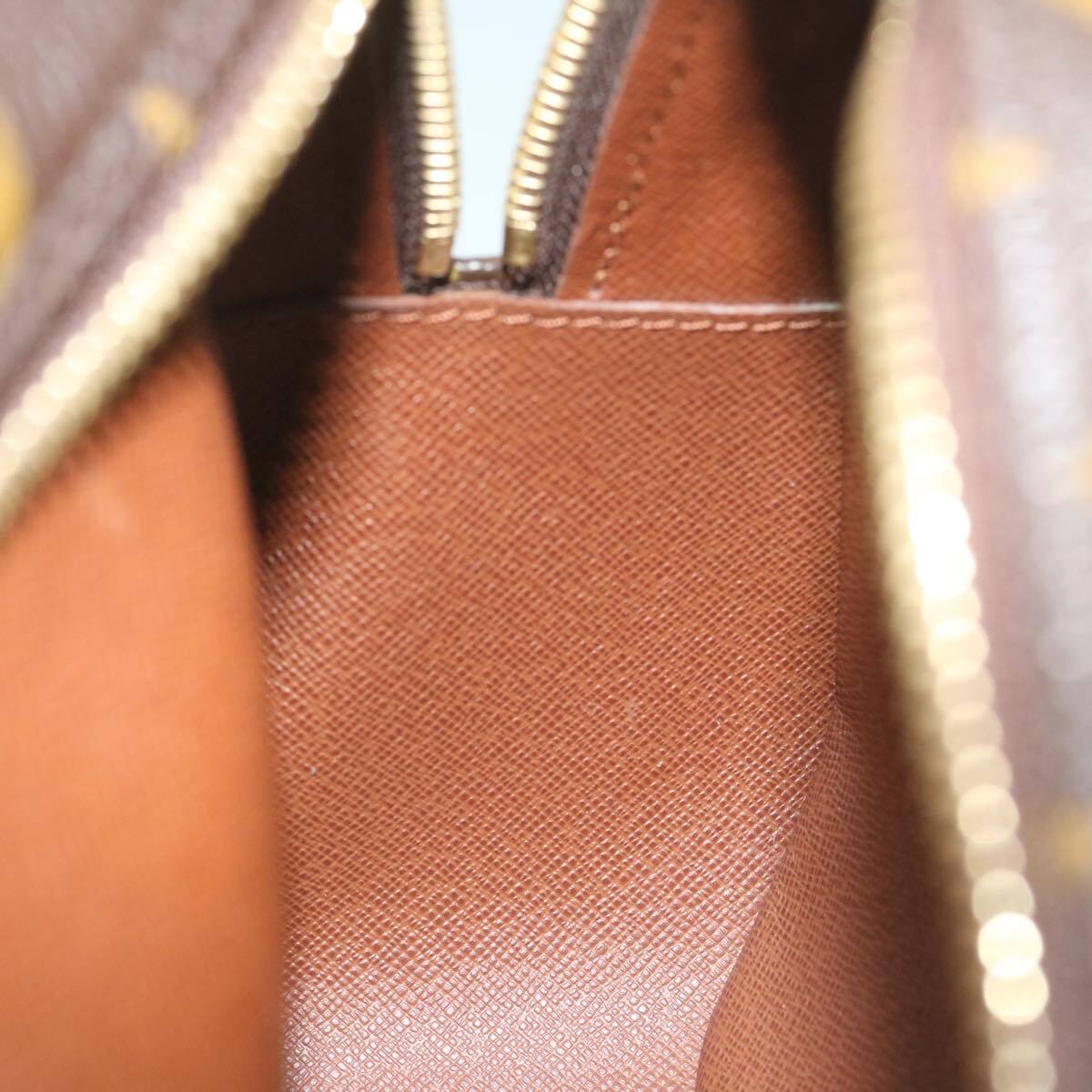 Louis Vuitton Blois Handbag Monogram Canvas, BROWN, CANVAS, Handbag