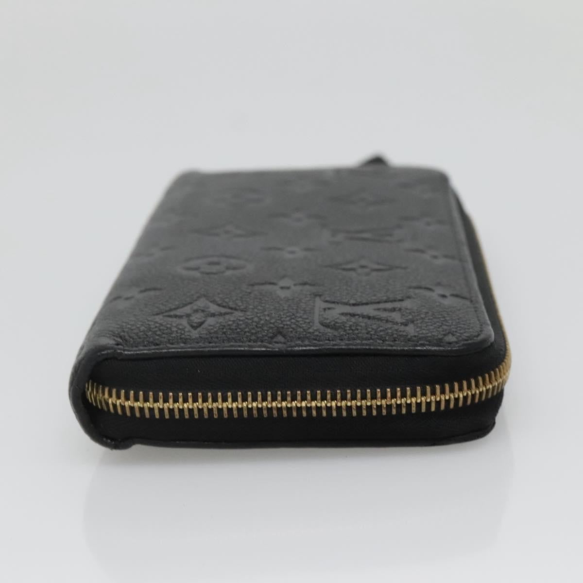 Louis Vuitton Portefeuille zippy Monogramme Empreinte Monogramme Empreinte, BLACK, LEATHER, Wallets