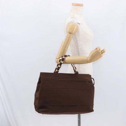 Salvatore Ferragamo Vala tote Canvas, BROWN, CANVAS, Tote bag