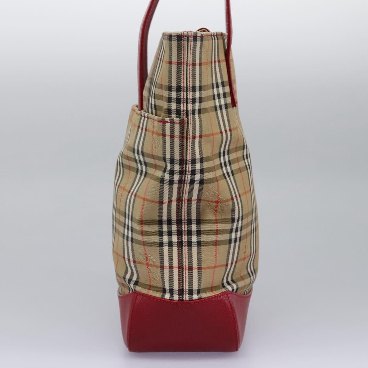 Burberry Nova Check Tote canvas check pattern, BEIGE, CANVAS, Tote bag
