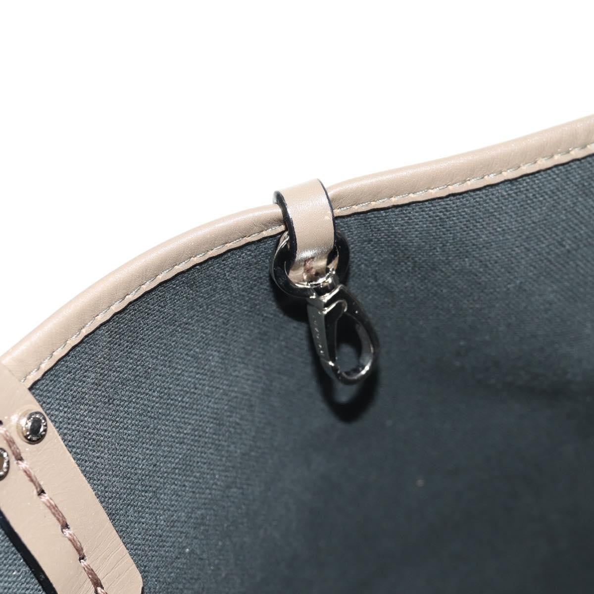 Bvlgari Tote bag Leather, GRAY, LEATHER, Tote bag