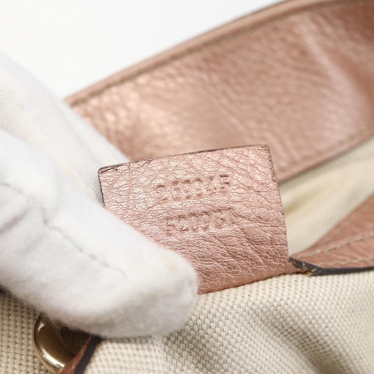 Gucci Bella Tote GG Canvas with Leather, BEIGE, CANVAS, Tote bag