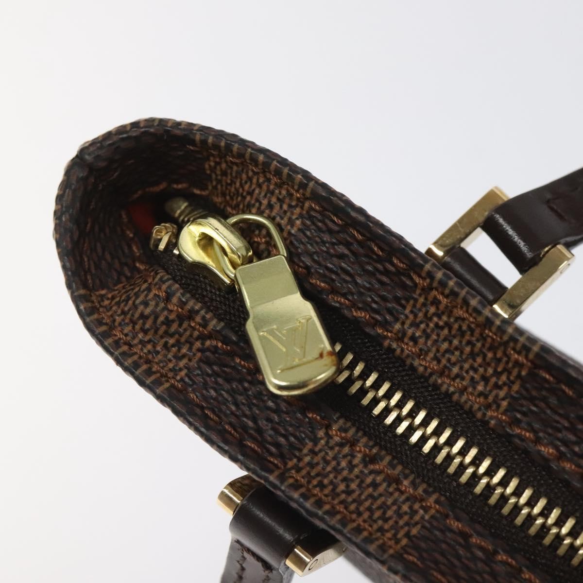 Louis Vuitton Manosque Pochette Damier, BROWN, CANVAS, Clutche & pouche