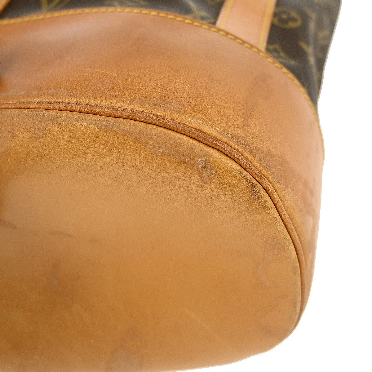 Louis Vuitton Randonnee Backpack Monogram Canvas, BROWN, CANVAS, Shoulder bag
