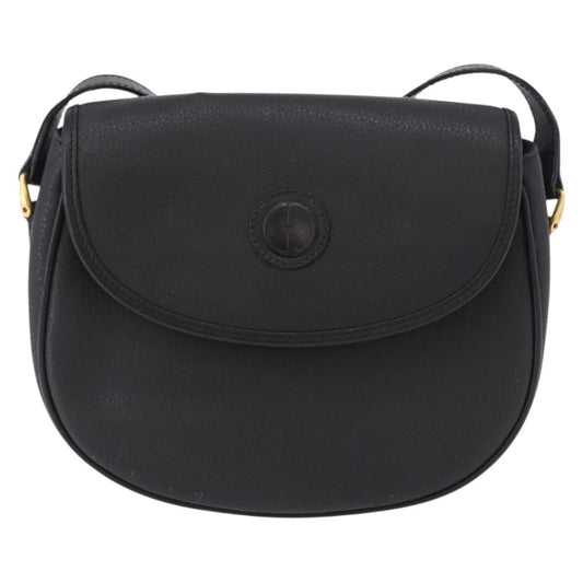 Gucci Vintage Shoulder Bag Leather, BLACK, LEATHER, Shoulder bag