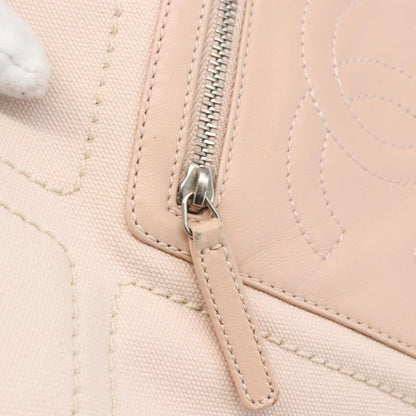 Chanel Vintage Cruise Line No.5 Tote Quilted Canvas, PINK, CANVAS, Tote bag