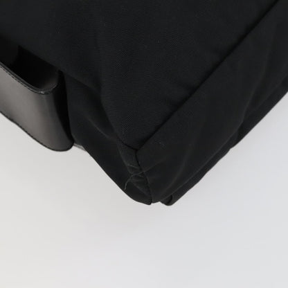 Prada Vintage Shoulder Bag Tessuto, BLACK, CANVAS, Shoulder bag