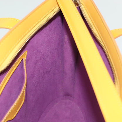Louis Vuitton Saint Jacques Handbag Epi Leather, YELLOW, LEATHER, Handbag