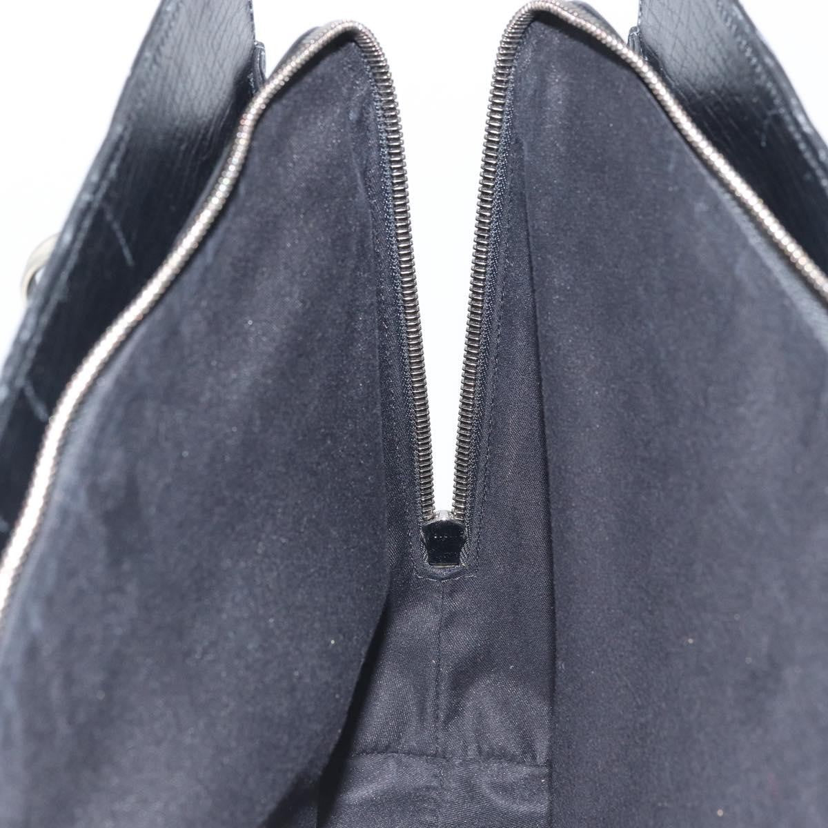 Gucci Vintage Handbag Leather, BLACK, LEATHER, Handbag